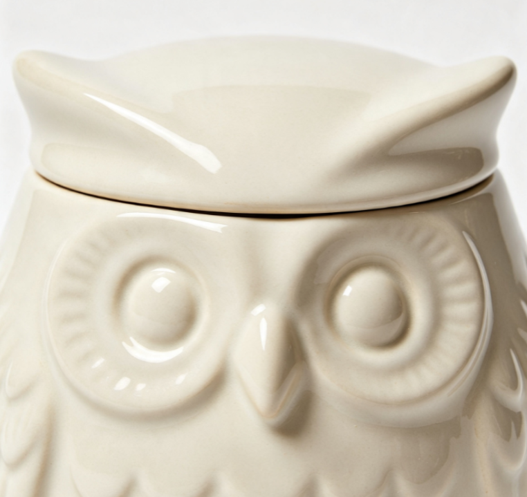 Ceramic Owl Box