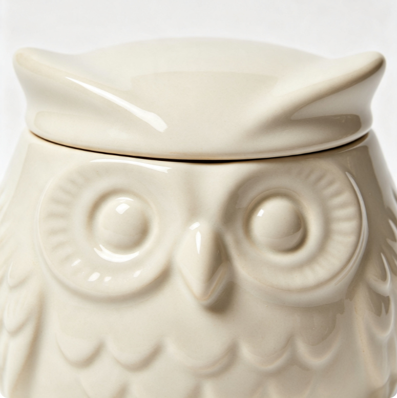 Ceramic Owl Box